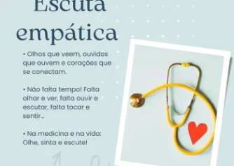 “Escuta empática” – Texto da médica Ariana Yang e narrado pelo radialista Vanderlei Munhoz
