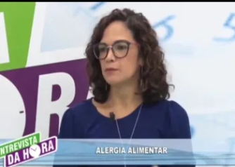 Leda Alves é entrevistada no programa Entrevista da Hora