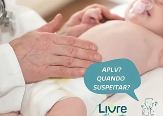 Quando suspeitar de APLV em bebê em aleitamento materno exclusivo?