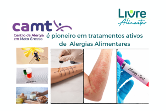 Centro de Alergia em Mato Grosso é pioneiro em tratamentos ativos de Alergias Alimentares