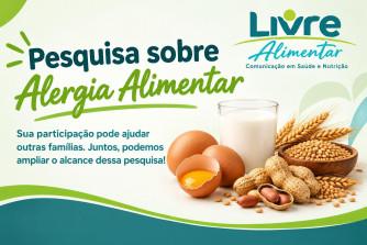 Pesquisa investiga consumo de alimentos ultraprocessados por crianças com alergia alimentar