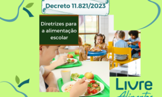 Decreto dispõe sobre alimentação adequada e saudável no ambiente escolar