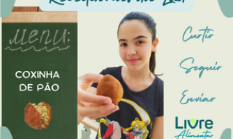 Receitinha da Lud – Coxinha de pão