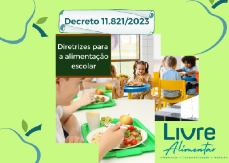 Decreto dispõe sobre alimentação adequada e saudável no ambiente escolar